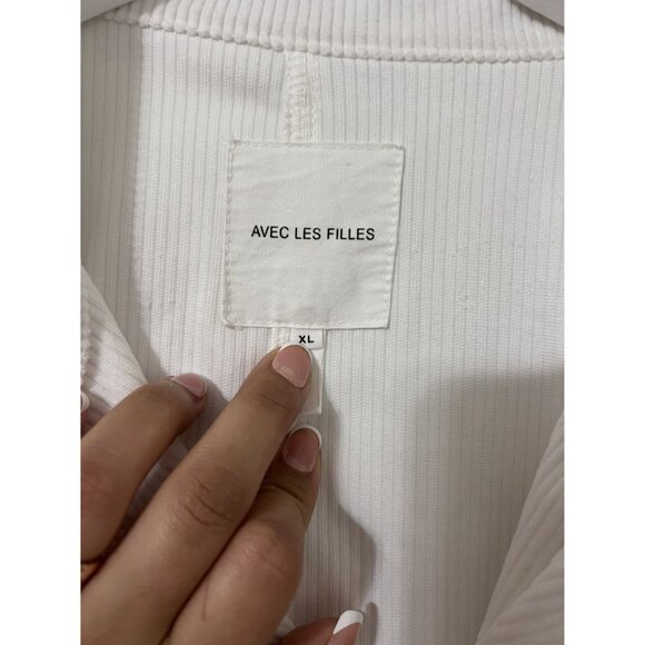 Avec Les Filles Cream Blazer Jacket - Picture 5 of 8